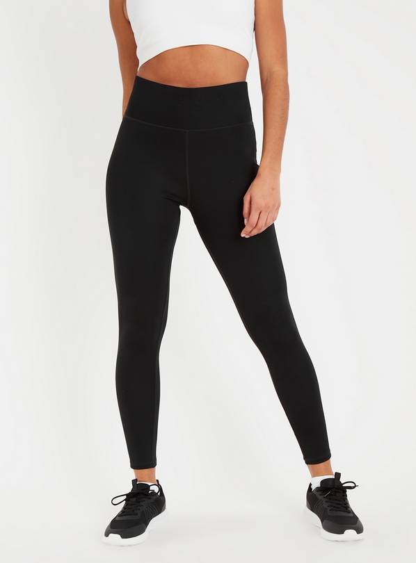 Active Black Sculpted Coord Leggings - 12