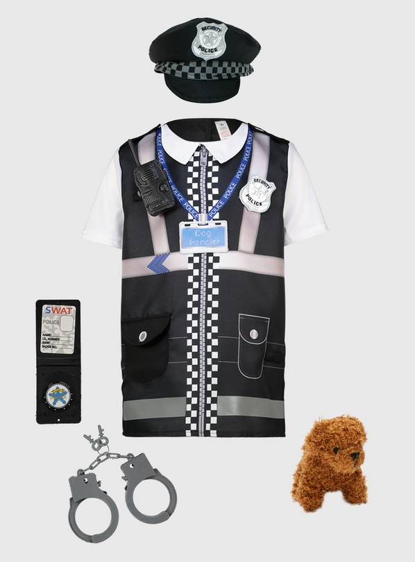 Police Officer Costume 3-4 Years