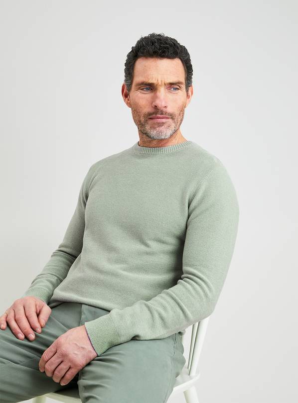 Buy Mint Green Textured Jumper M Jumpers and cardigans Argos