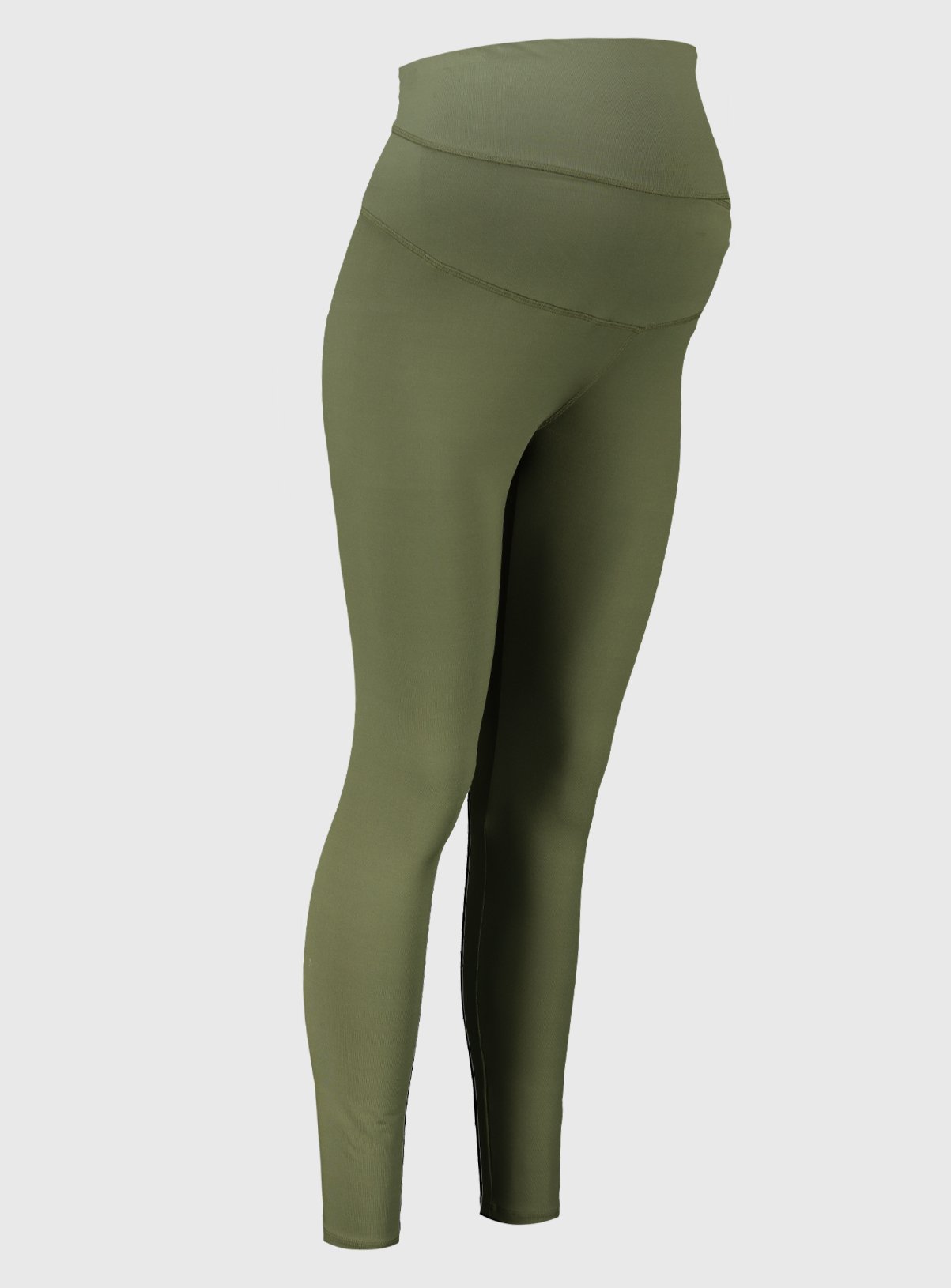 MATERNITY Active Khaki Leggings - 20 - Image 3 thumbnail