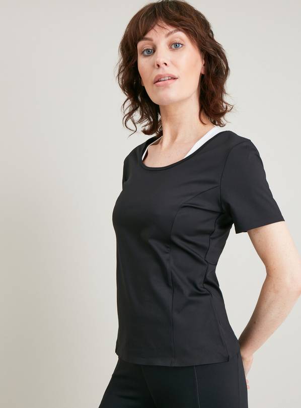 Active Black Coord Compression Top 14