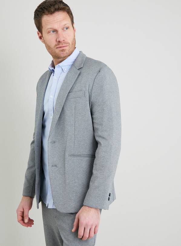 Tailored jersey outlet jacket