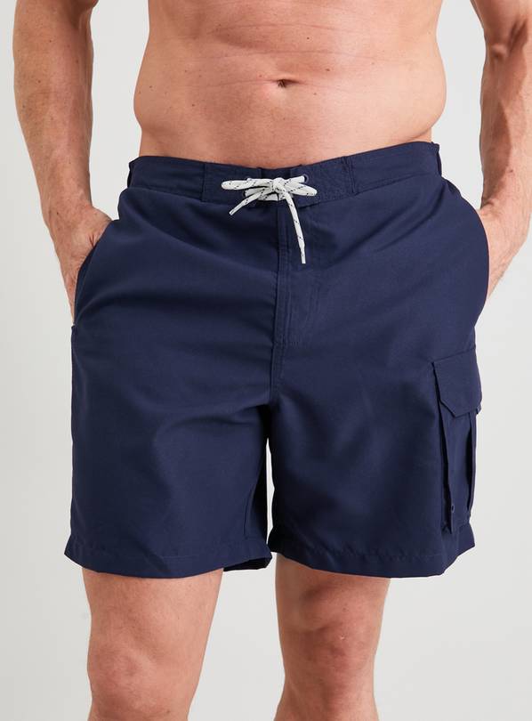 Navy board hot sale shorts