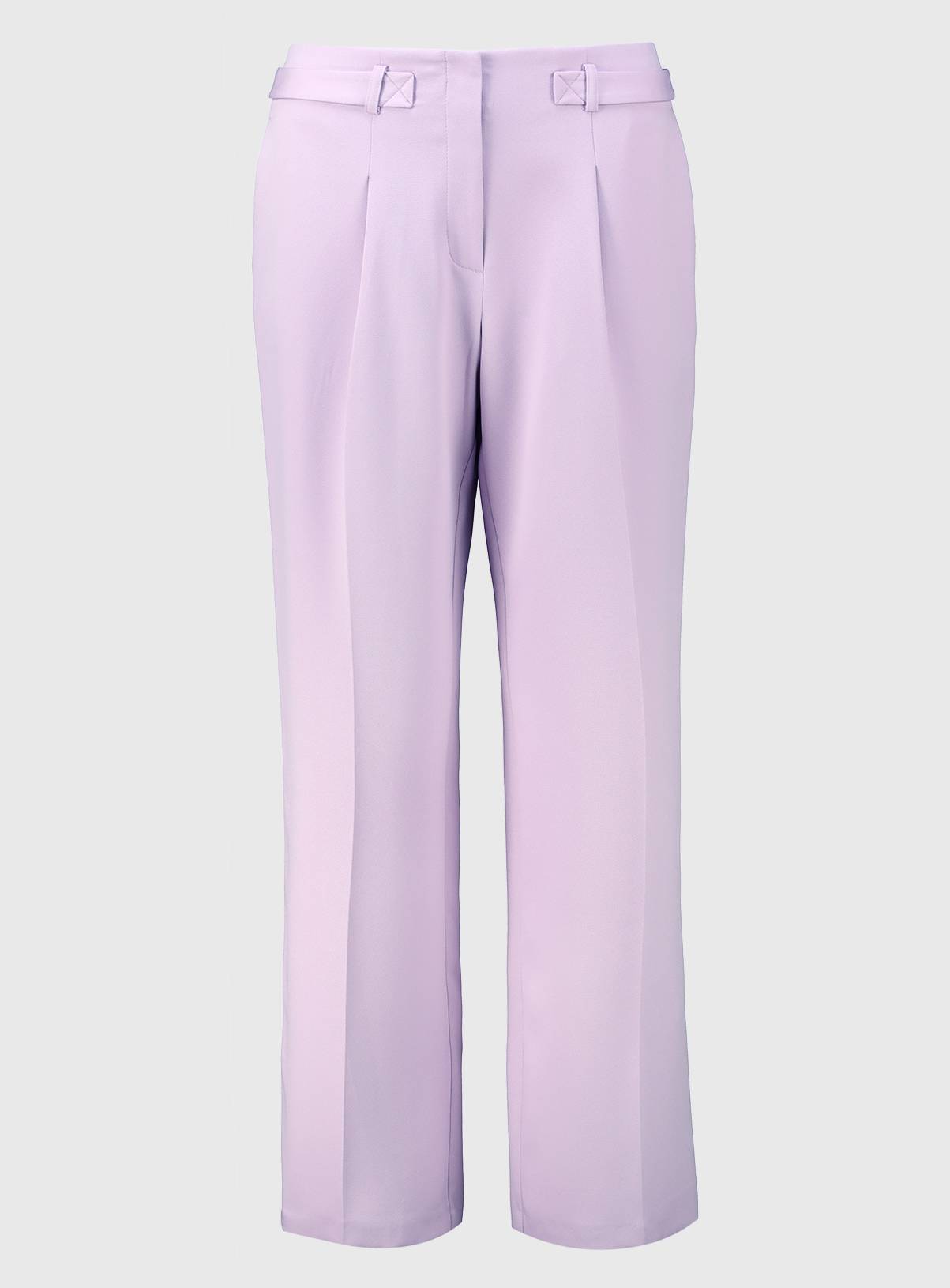 Lilac Wide Leg Coord Trousers - 20L - Image 3