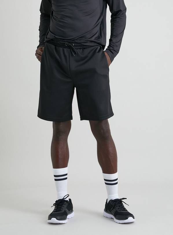 Active Black Recycled Shorts - XXL