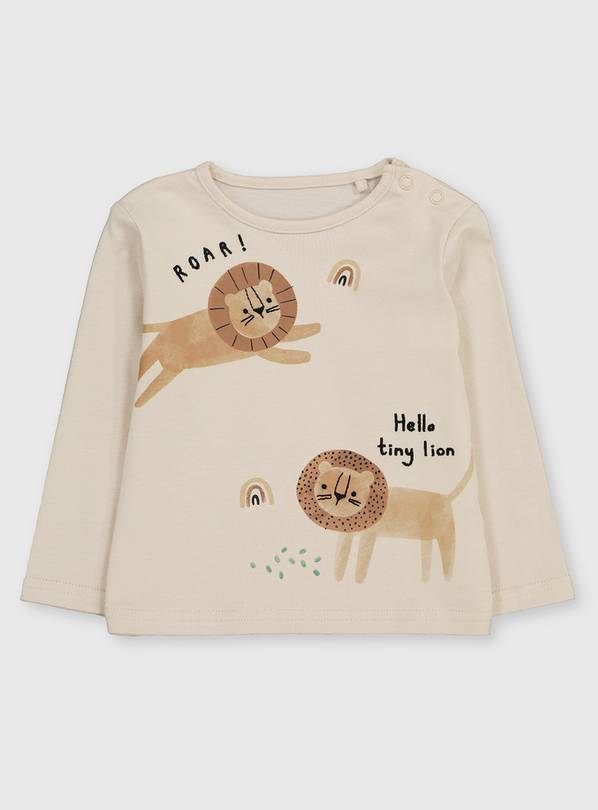 Buy Cream Lion Top 69 months Tops and tshirts Argos