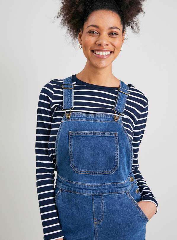 Vintage denim hot sale dungarees womens