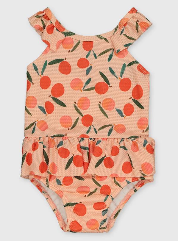 Buy Pink Cherry Print Swimsuit 36 months Swimwear Argos