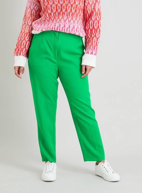 High waisted hot sale tapered trousers