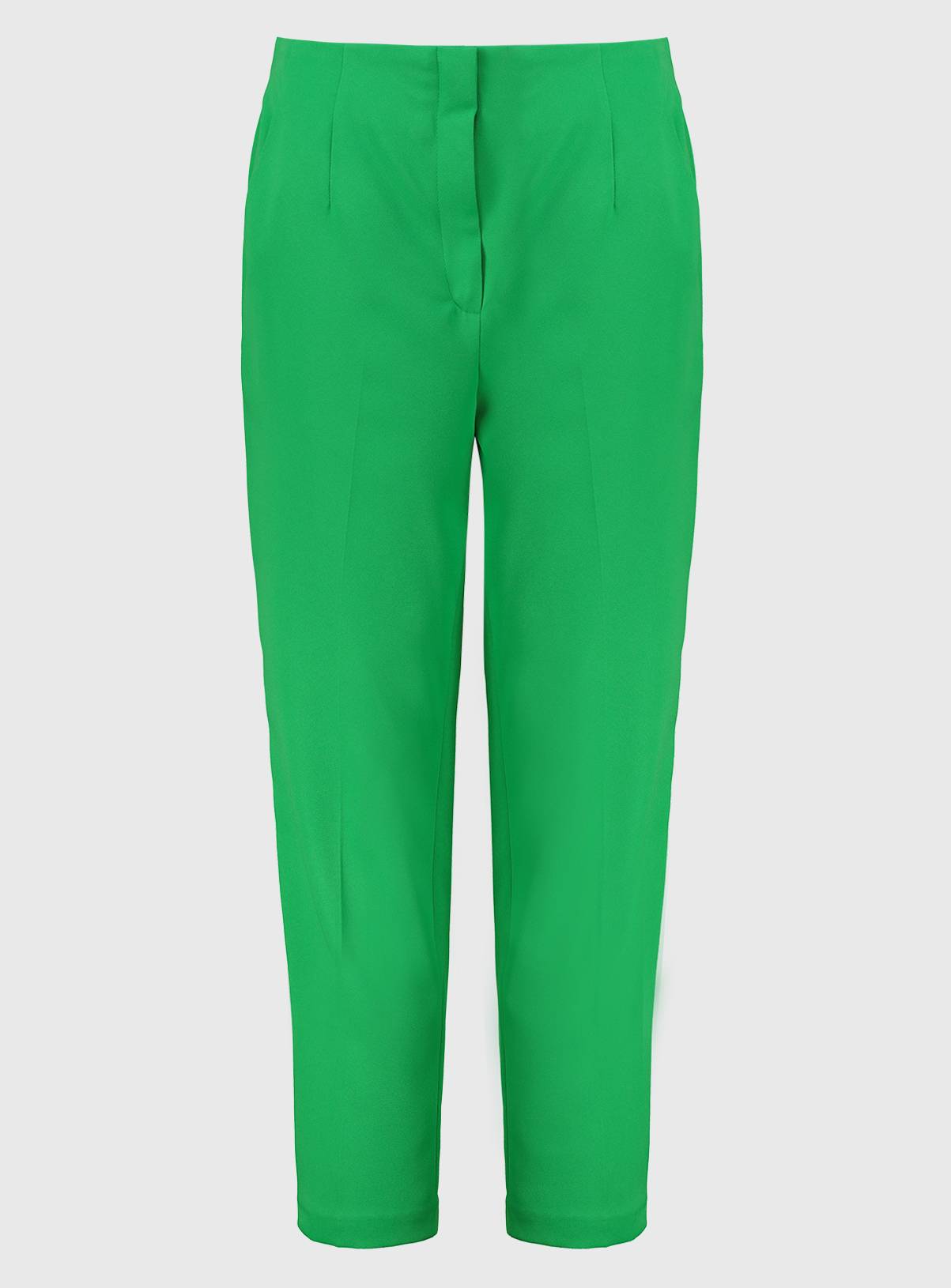 Green High Waisted Tapered Coord Trousers - 12 - Image 3