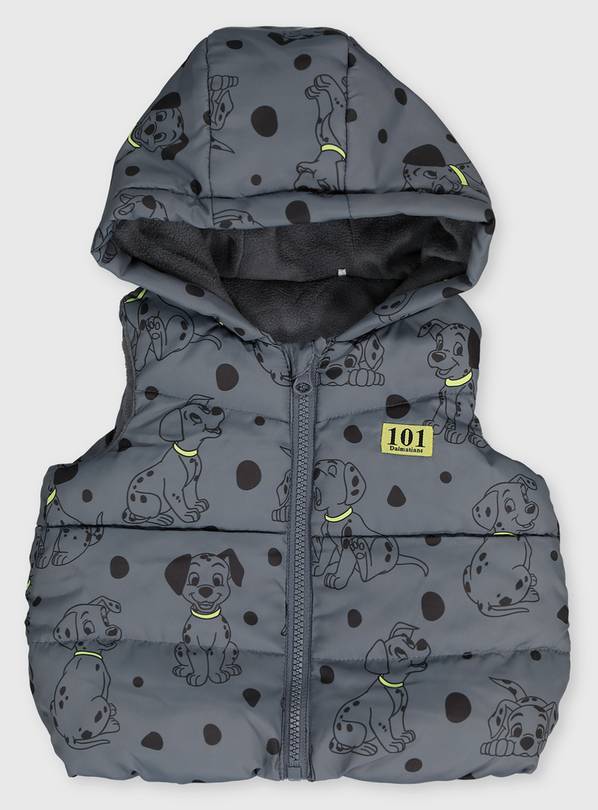 Buy Disney 101 Dalmatians Grey Gilet 36 months Coats and jackets