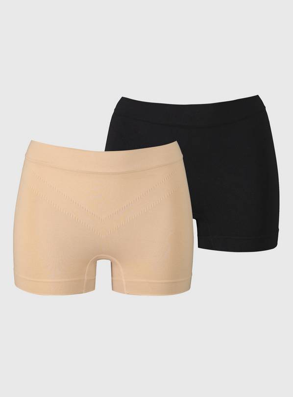 Buy Secret Shaping Seamless Stretch Shorts 2 Pack XL
