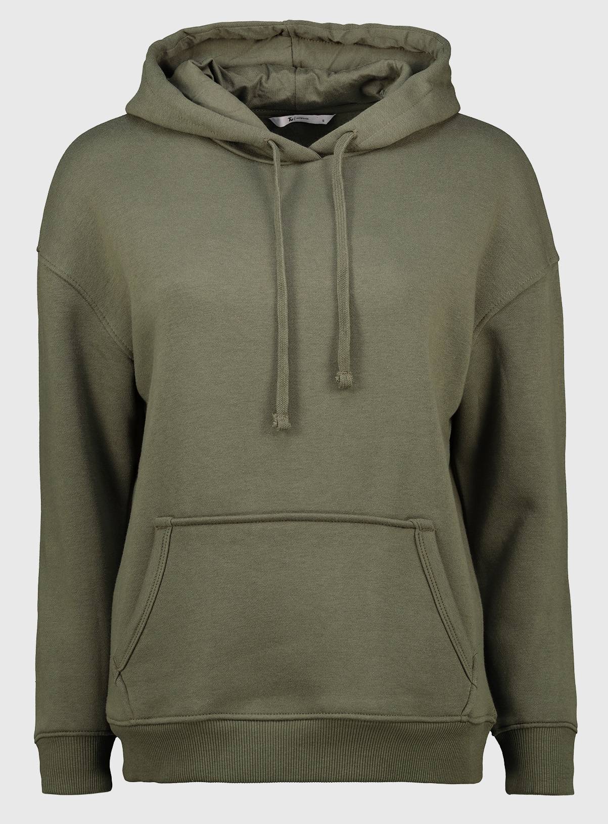 SKU:OVERHEAD HOODY:Khaki:XL - Image 3