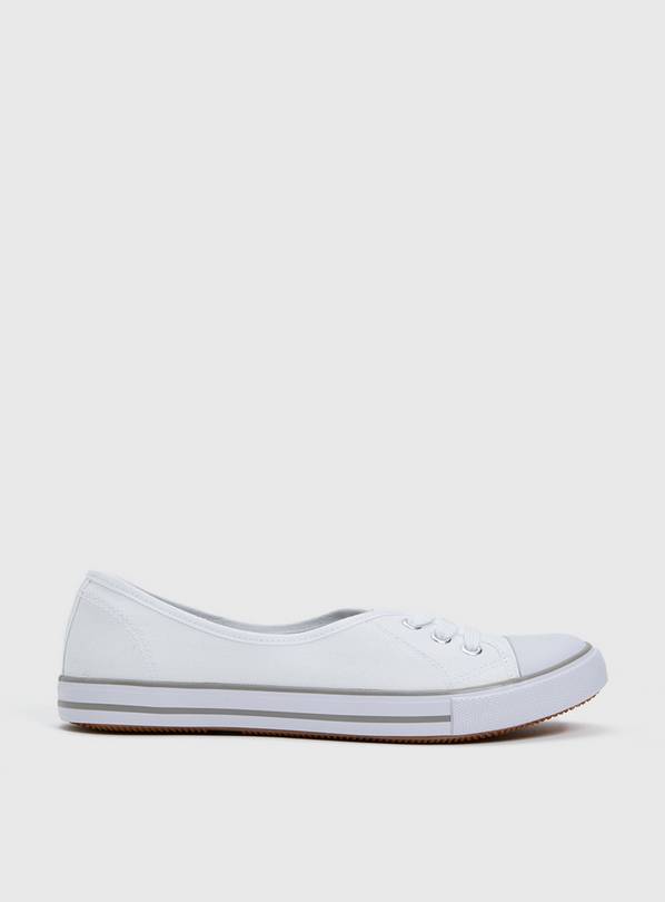 White canvas pumps on sale ladies