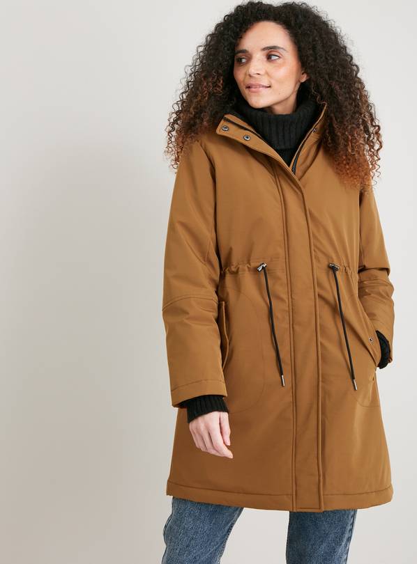 Tan 2025 parka coat