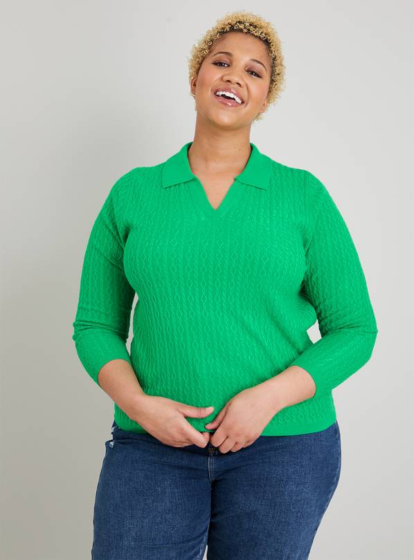 Soft on sale green sweater