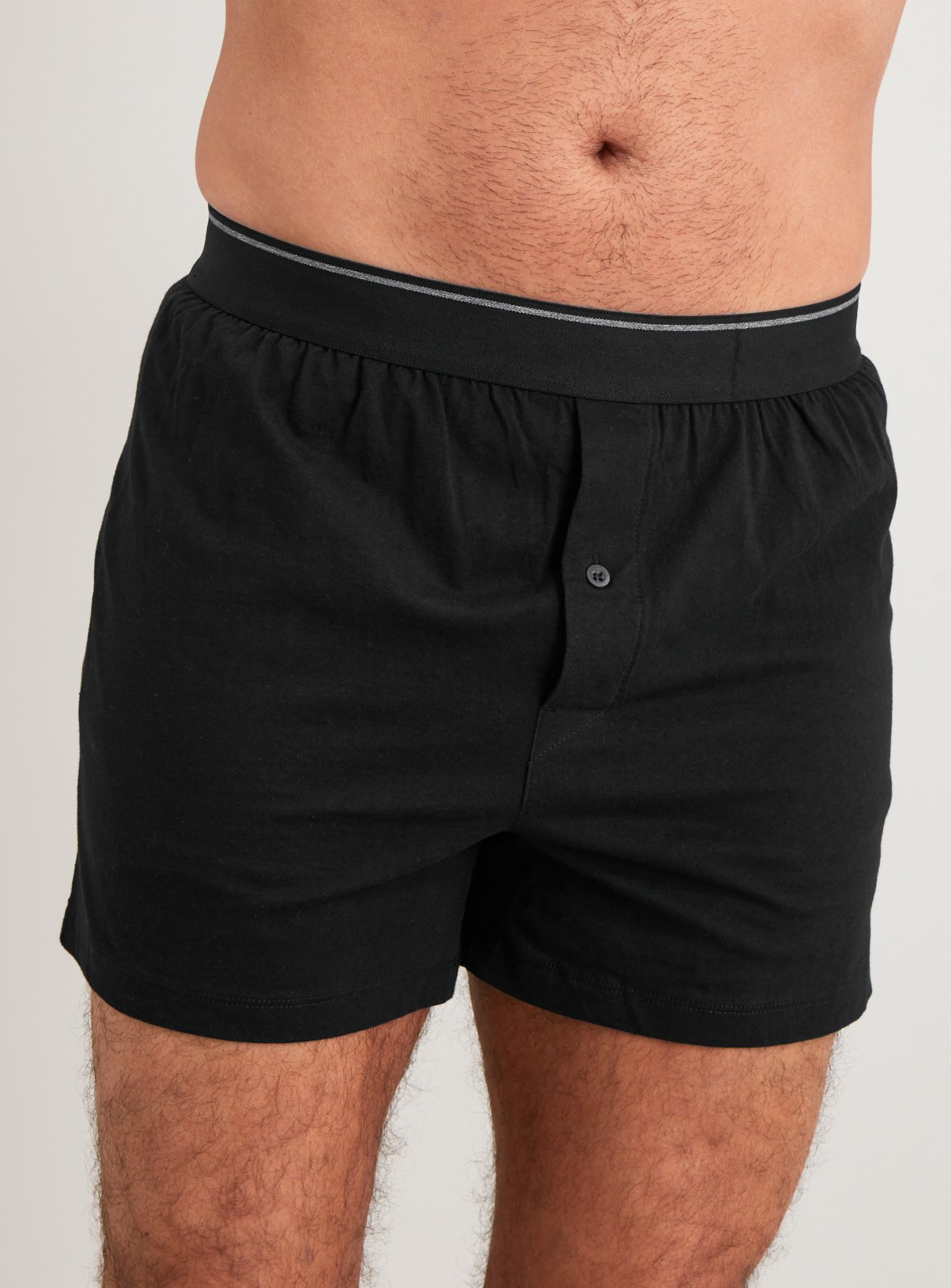 Black & Grey Jersey Boxers 3 Pack XXXL - Image 2 thumbnail