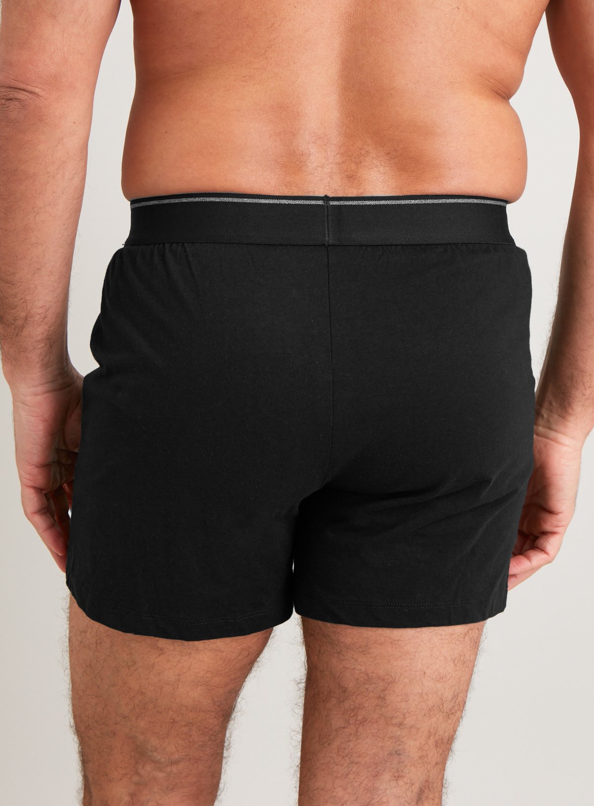 Black & Grey Jersey Boxers 3 Pack XXXL - Image 3 thumbnail