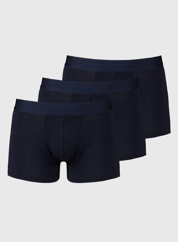 Navy Hipsters 3 Pack - XS