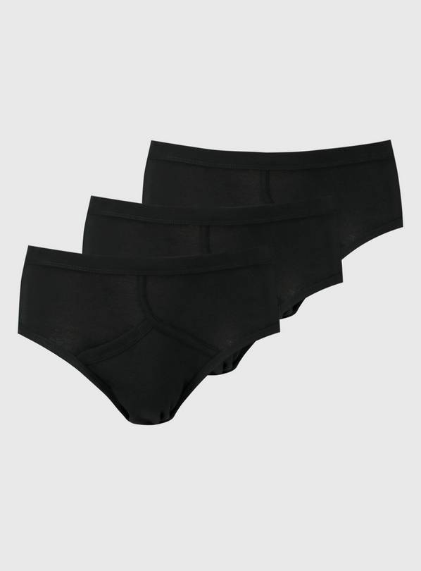 Buy Black Briefs 3 Pack L Multipacks Tu