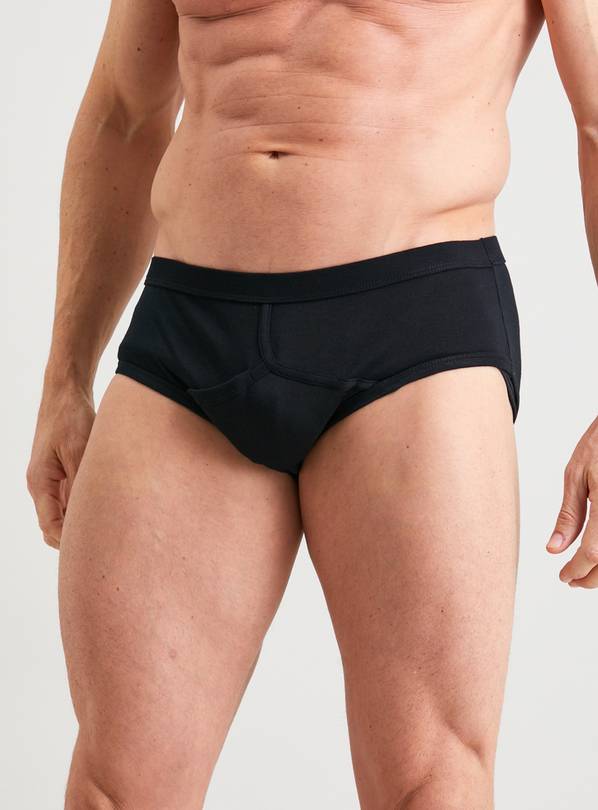 Buy Black Briefs 3 Pack L Multipacks Tu