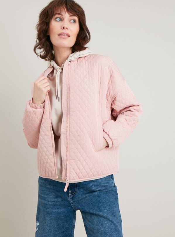 Tu pink denim on sale jacket