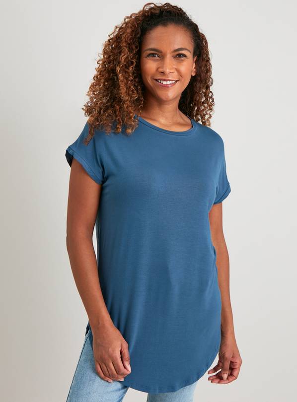 Womens longline online t shirt