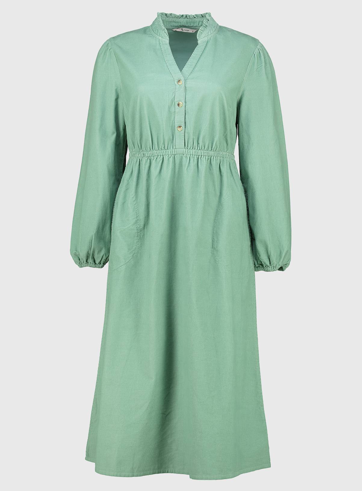 SKU: SS23 JAN CORD SHIRT DRESS:Green:26 - Image 3