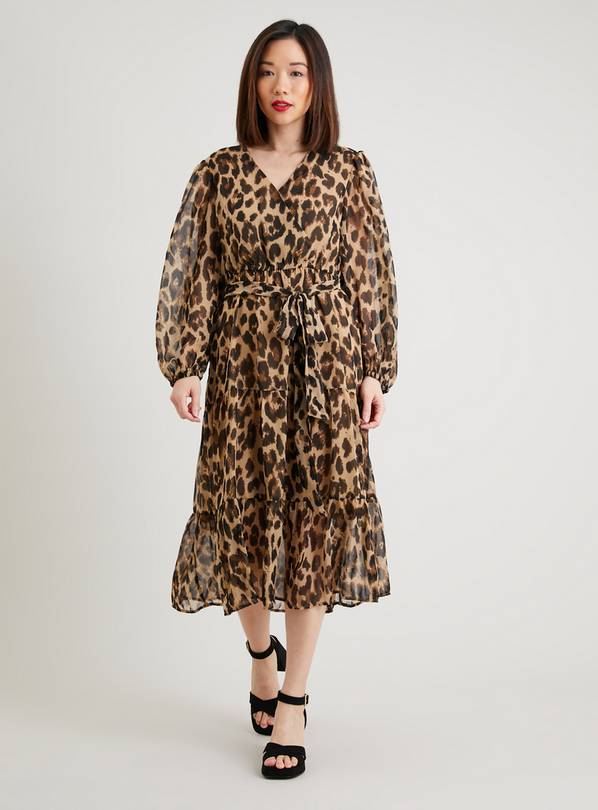 Leopard print 2025 dress size 20