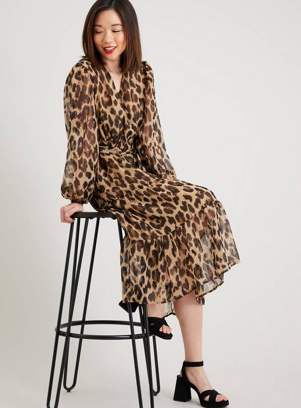 Leopard print 2025 dress sainsburys