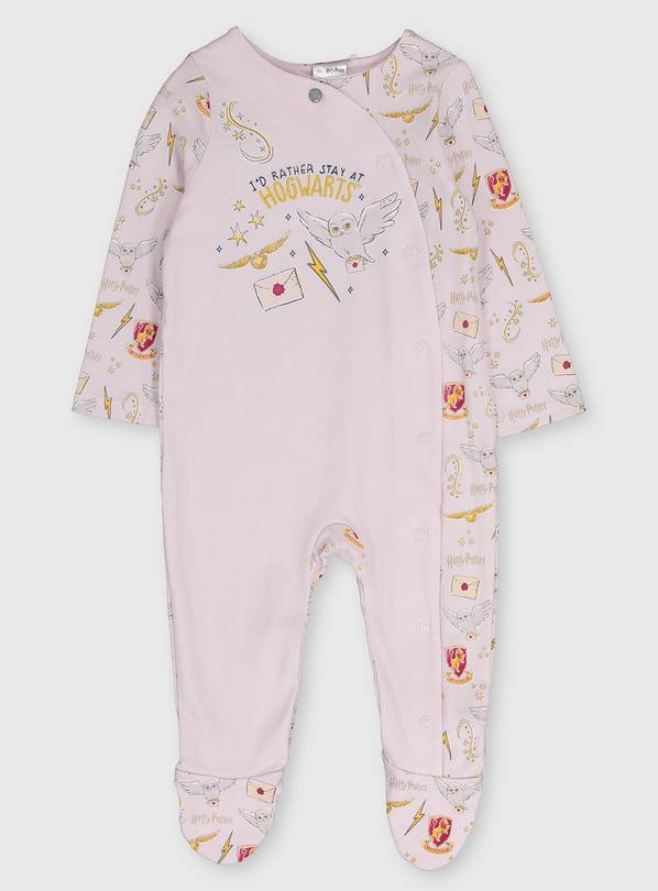 Harry Potter Pink Sleepsuit Up to 3 mths