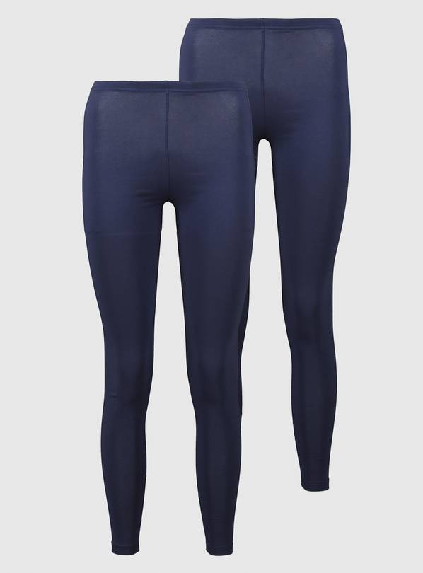 Navy Leggings 2 Pack 12-14