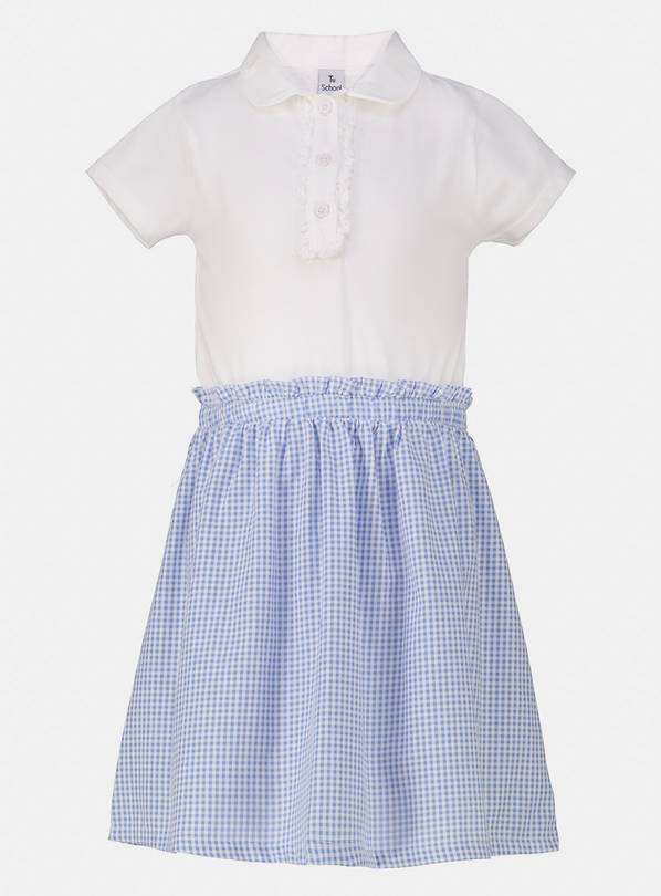 Sainsburys gingham school store dress