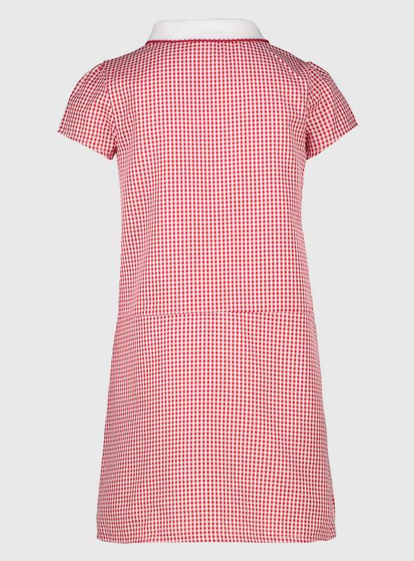 Sainsburys gingham clearance school dress