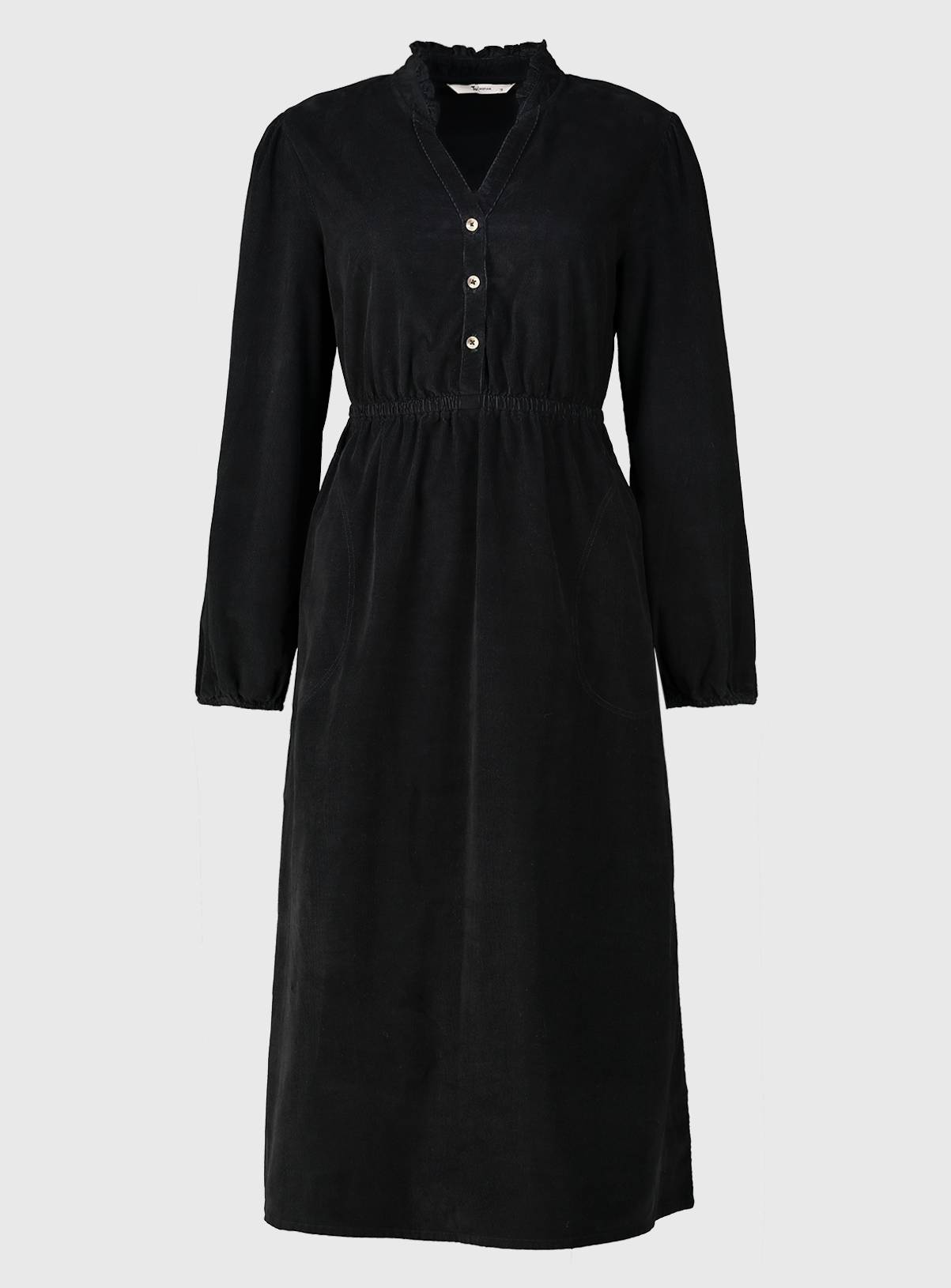 SKU: SS23 JAN CORD SHIRT DRESS:Black:10 - Image 3