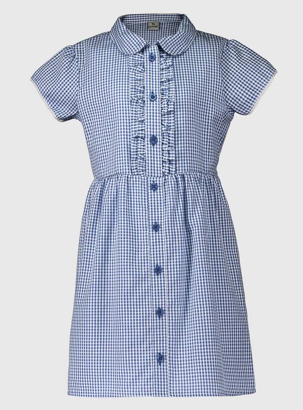 Generous fit 2025 gingham school dress