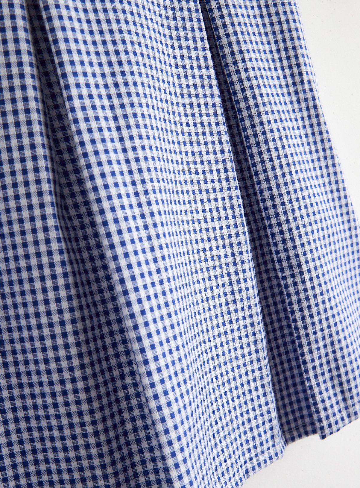 2 Pack Sporty Navy Pleated Gingham Dress 14 years - Image 3 thumbnail