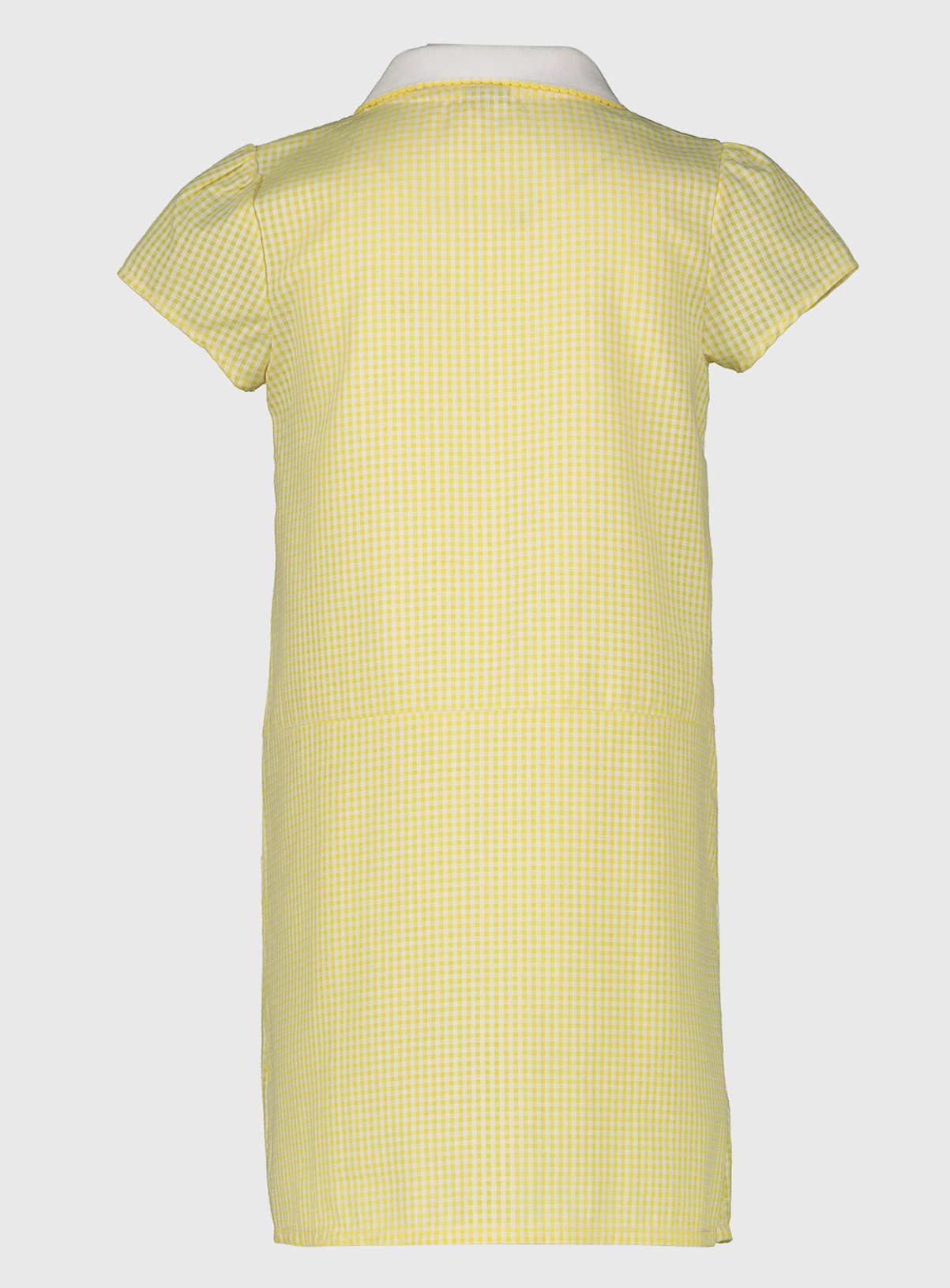 Yellow Gingham Cotton Blend Sporty Dress 2 Pack 5 years - Image 2 thumbnail