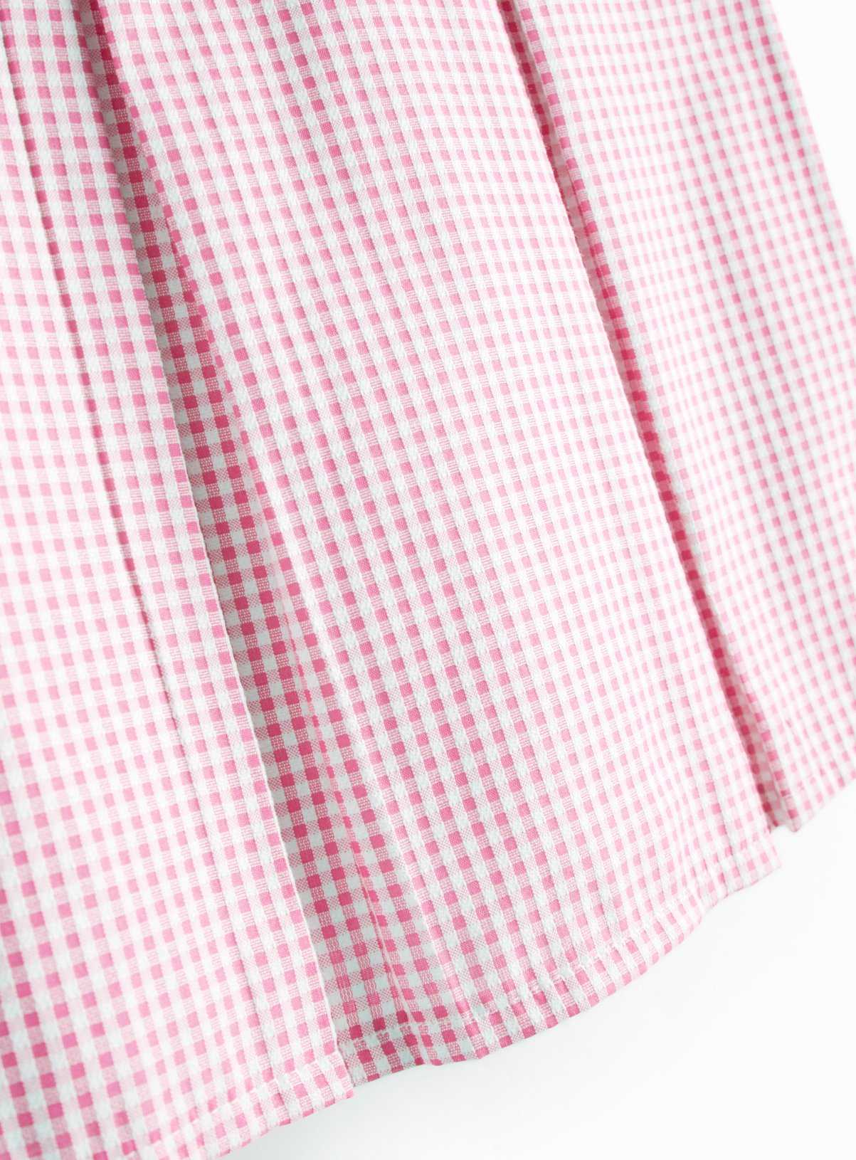 2 Pack Sporty Pink Pleated Gingham Dress 3 years - Image 3 thumbnail