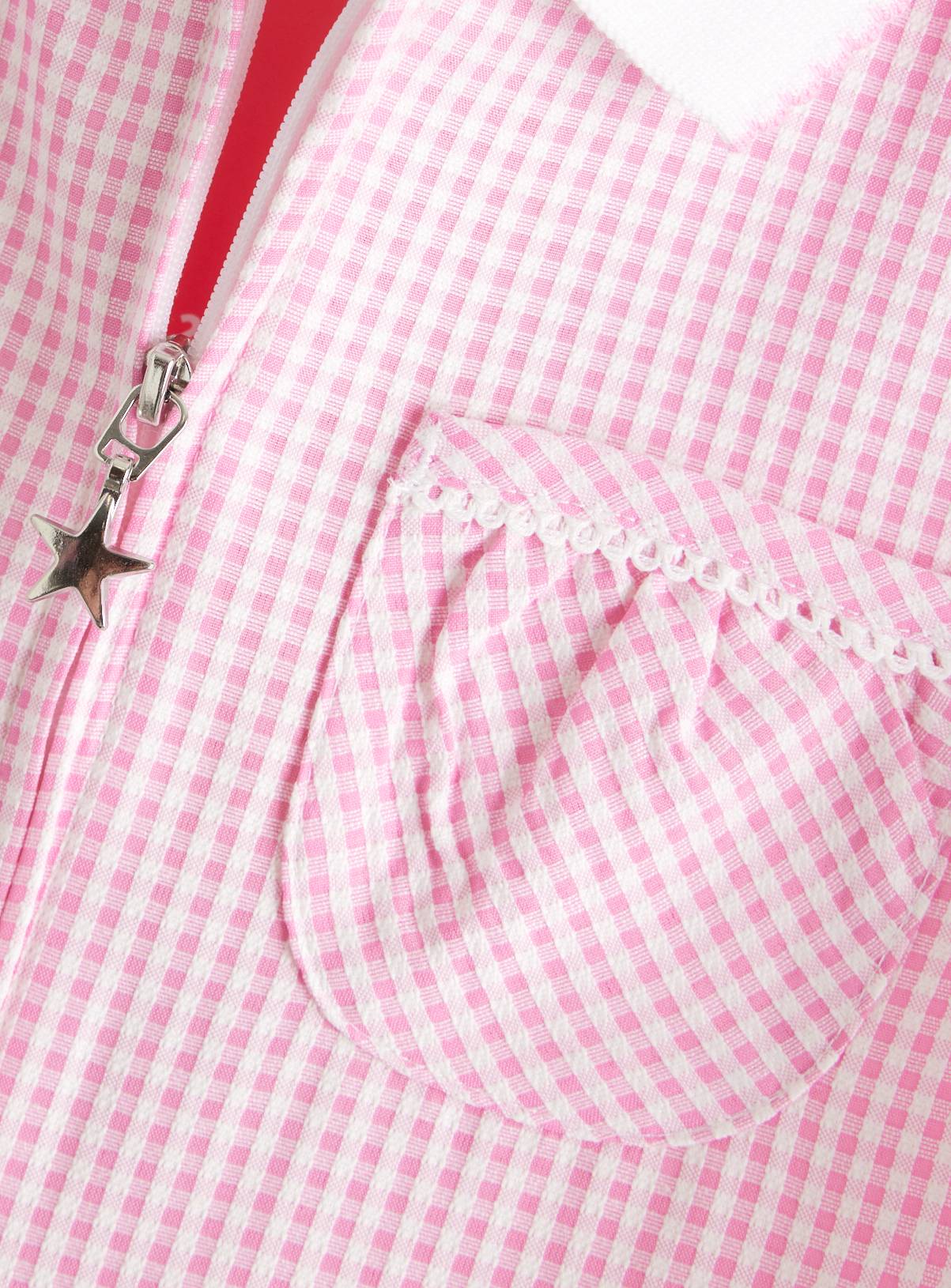 2 Pack Sporty Pink Pleated Gingham Dress 9 years - Image 2