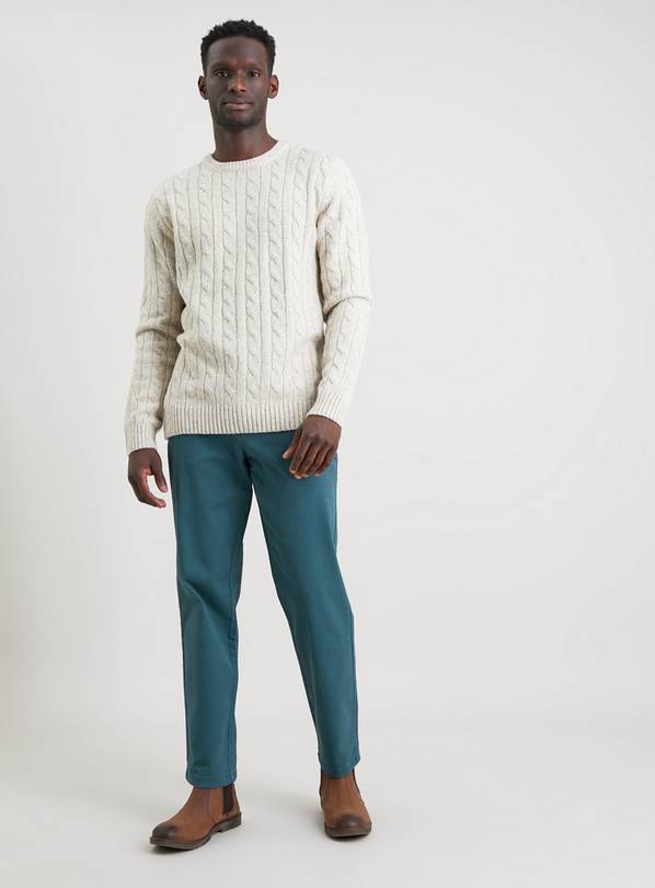 Teal chinos store