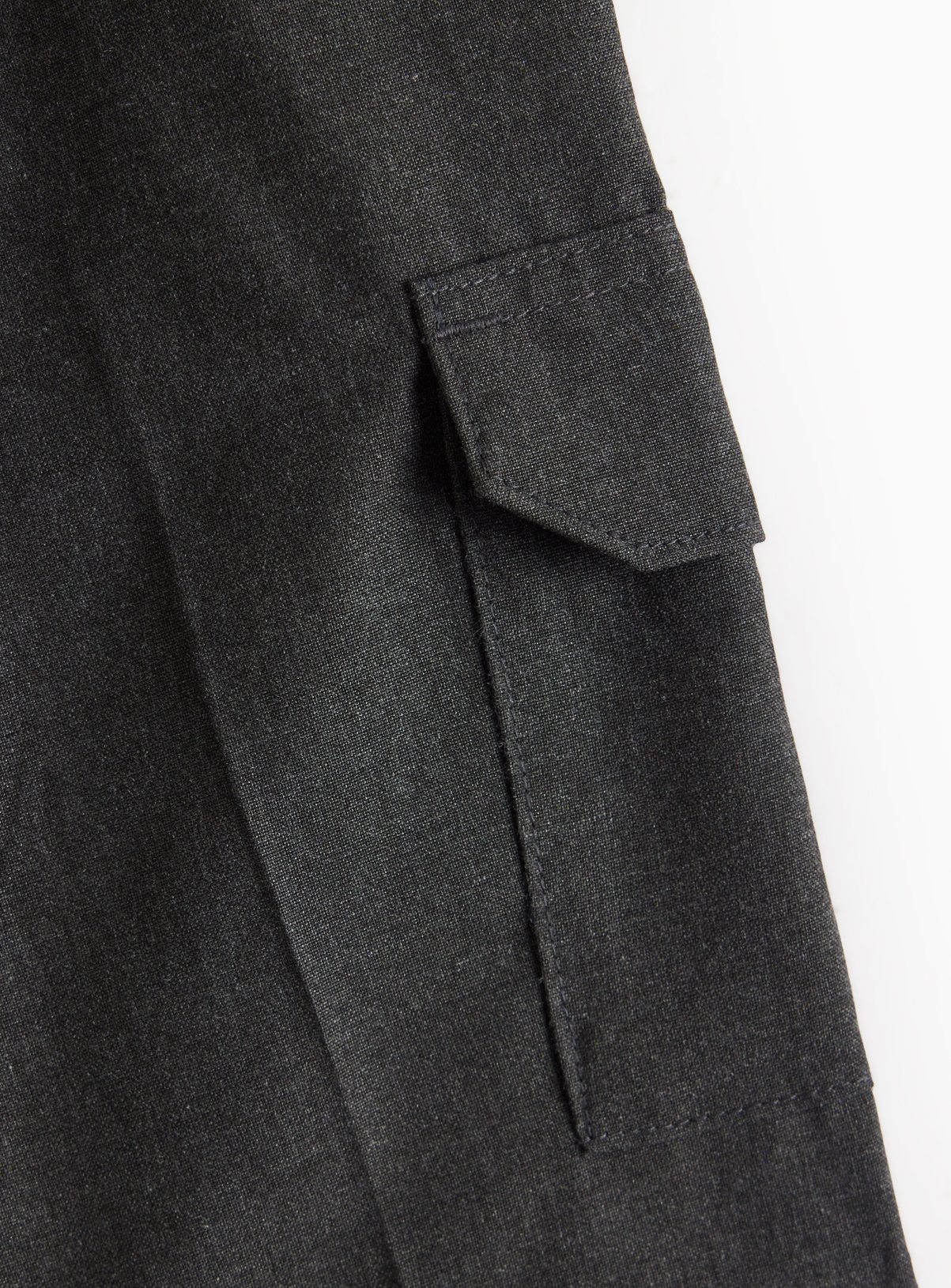 Grey Polyester Cargo Shorts 2 Pack 10 years - Image 5 thumbnail