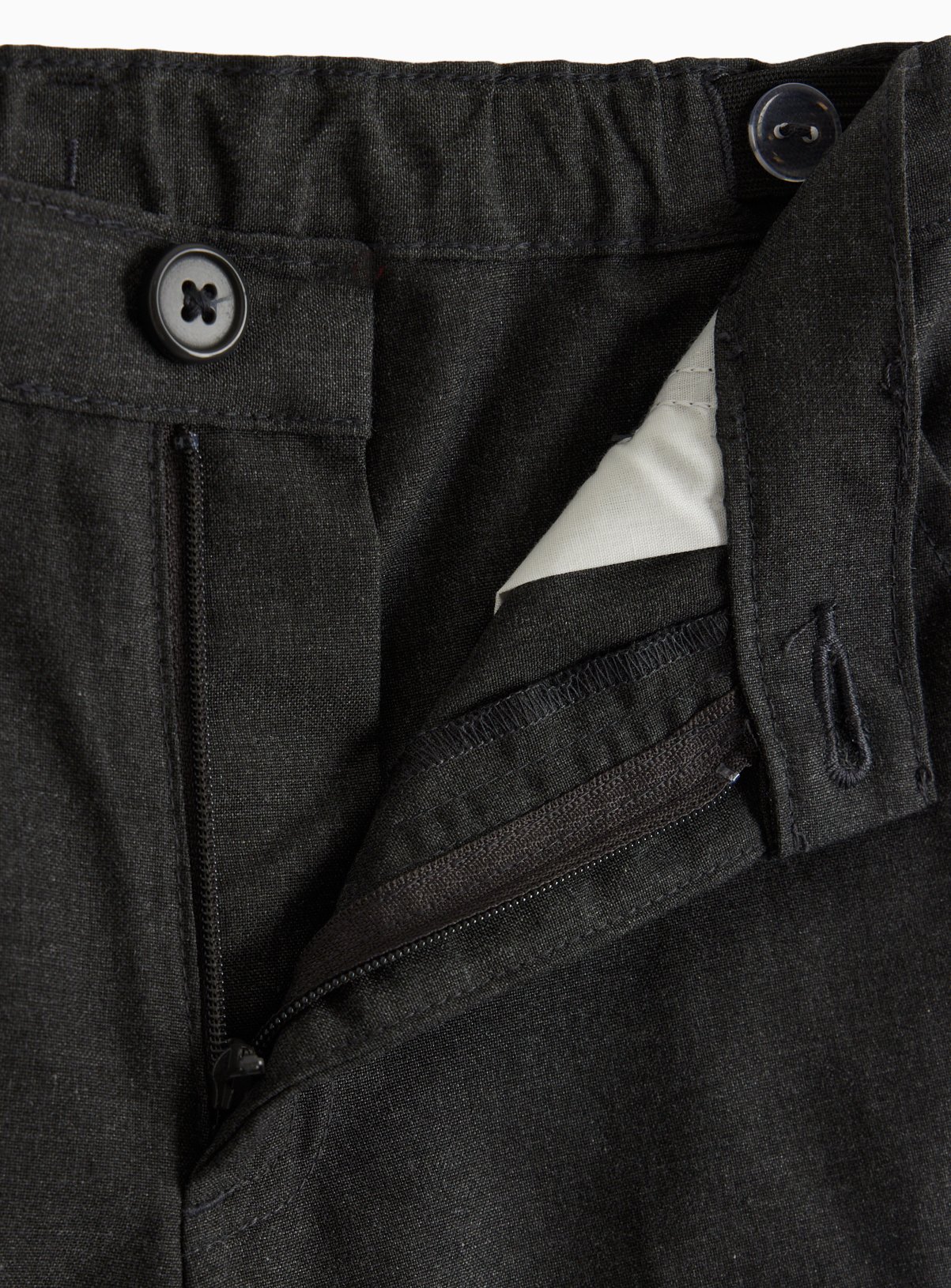 Grey Polyester Cargo Shorts 2 Pack 10 years - Image 6 thumbnail