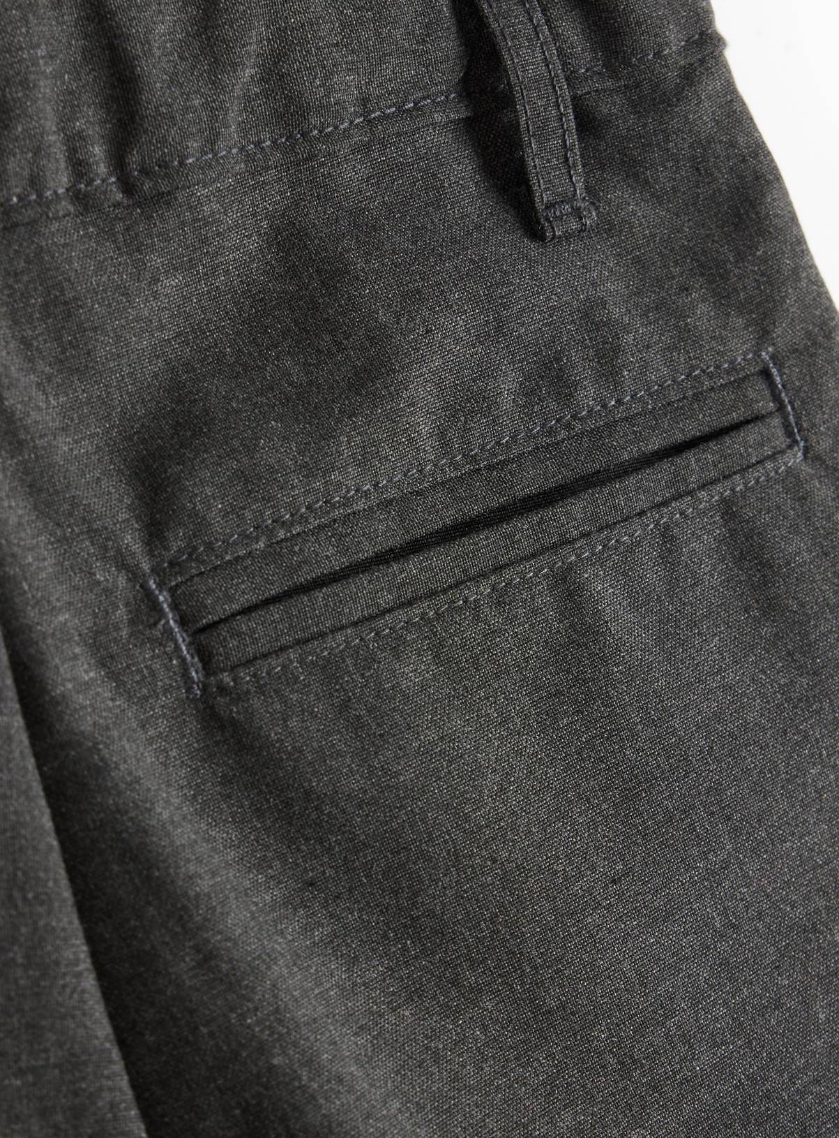 Grey Polyester Perfect Crease Classic School Shorts 2 Pack 11 years - Image 5