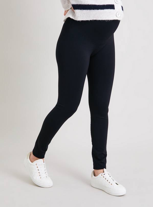 MATERNITY Black 200 Denier Opaque Leggings M