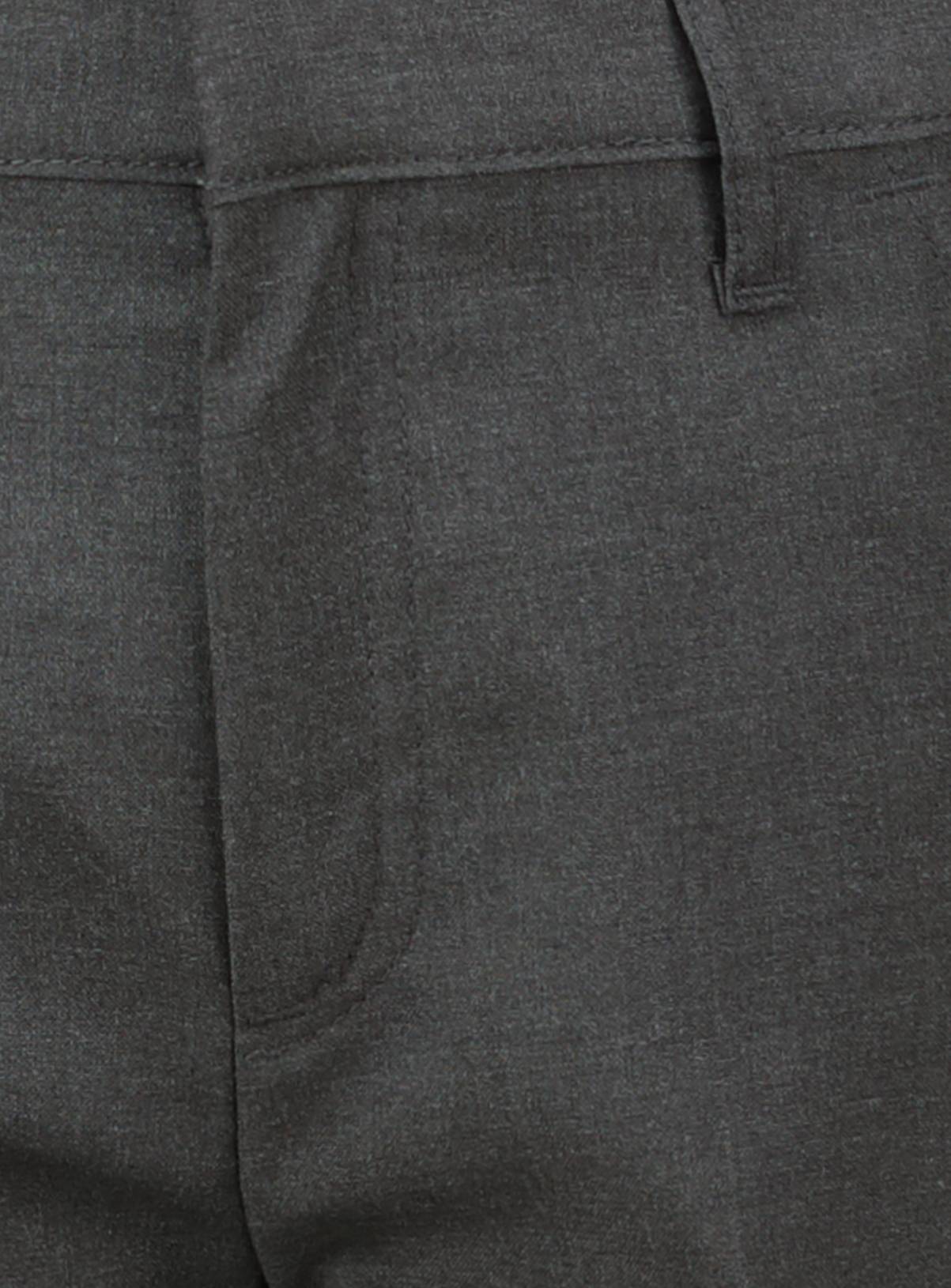 Grey Polyester Viscose Slim Fit Classic Shorts 2 Pack 12 years - Image 2