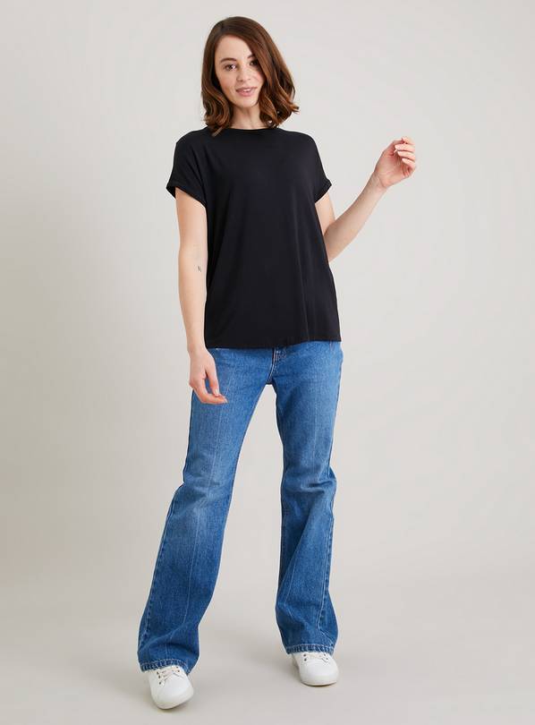 Buy Black Relaxed Fit T-Shirt - 14, T-shirts