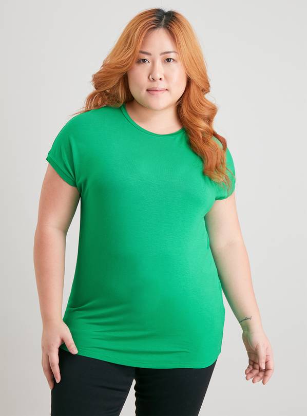 Buy Green Relaxed Fit TShirt 16 Tshirts Argos