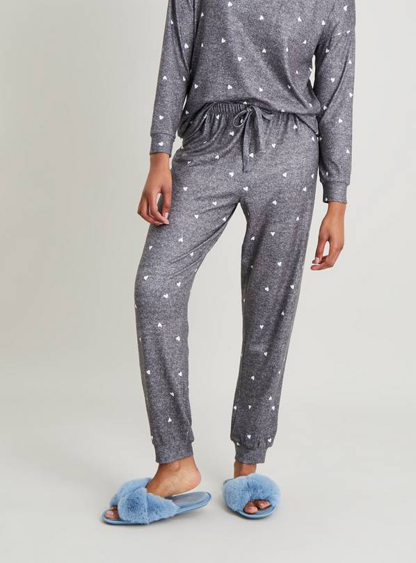 Buy Charcoal Grey Heart Coord Pyjama Bottoms 18 Pyjamas Argos