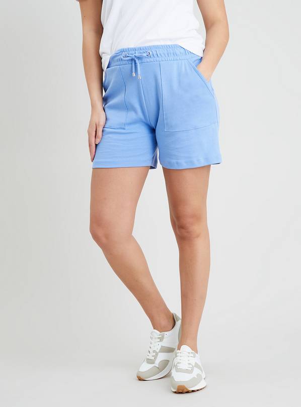 Buy Blue Coord Jersey Shorts 16 Shorts Argos